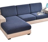 100% cubierta de cojín de sofá impermeable, cubierta protectora de sofá Jacquard grueso, cubierta de respaldo de sofá de peluche