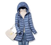 Plus size 5xl thick long down jacket women winter ultra light down jacket women with hooded down coat female hat detachable