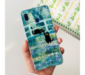 For Samsung Galaxy A20s Samsung A20 A30 Back Cover Phone Case Transparent Soft TPU Silicone Coque Women Fashion Flower Butterfly