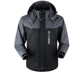 Chaquetas cálidas con capucha para hombre, abrigos casuales a prueba de viento para exteriores, Invierno