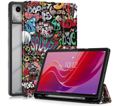 Tablet for Lenovo Tab M11 Case with Pen Holder Folding Stand Acrylic TPU Back Cover for XiaoxinPad Xiaoxin Pad 2024 Case 11 inch