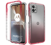 Para Motorola Moto G22 G32 E32 E32s G42 G52 G62 G82 Edge + 30 Pro 2022 5G Carcasa Suave De Silicona Sólida Degradada