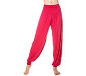 Pantalones bombachos de Modal para mujer, pantalón de chándal informal, holgado, de Color sólido, para gimnasio, Yoga, trotar, baile