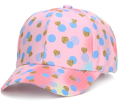Gorras de béisbol con estampado de dibujos animados para niño y niña, gorros con Snapback deslumbrantes y encantadores, circunferencia de la cabeza, niños y niñas de menos de 10 años, 54cm, caliente, BK31