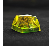 Teclado mecánico Snow Mountain Fuji Volcano Torii, tapa de tecla de resina epoxi personalizada SA, agujero cruzado alto translúc
