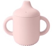 Taza De Silicone Para Bebés Y Niños Pequeños 180ml Aprendizaje De Beber Con Asa Portátil Para Niños Y Niñas De 0 a 6 Años
