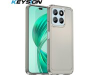 KEYSION Transparent Shockproof Case for Honor X8b X8A Soft TPU Silicone Clear Phone Back Cover for Huawei Honor X8A X8b