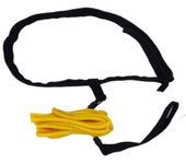 Cinturón Entrenador de Natación, Banda de Resistencia Elástica de Caucho Seguro para Adultos y Niños, 4M, Accesorios de Piscina