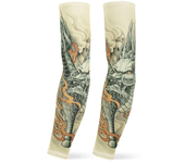 Mangas de ciclismo para correr, manguitos de juego, calentadores de brazo, secado rápido, deporte, Gaming, tatuaje, Codera, trotar, cubierta de brazo