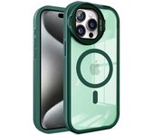 Funda de teléfono para iP 15 14 13 12 11 soporte de Metal creativo de alta penetración con tapa de película de objetivo