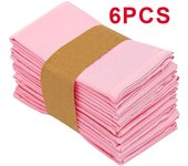 Set Of 6/12/24 40x40cm Table Cloth Napkins Durable Polyester Thicken Placemat Reusable for Kitchen Dining  Wedding Decoration