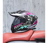 Cascos de moto mujer hombre aire libre trail rally seguro Equipo Protector