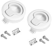 Boat Latch Flush Pull Round Marine Hatch for Deck RV Cabinet Door Drawers