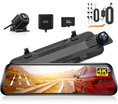 Automotive DVR Dashboard Camera G930, 4K, Dual Lens, GPS Support, Parking View, Touch Screen, Video Recorder