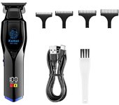 Kemei 1556 Professional Rechargeable Trimmer Cordless Electric Hair Clipper Men Beard Trimmer Zero Gapped Hair Cutting Machine