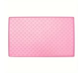 1pc Silicone Non-slip Pet Food Mat Easy To Wash Waterproof Pad For Dog And Cat Supply