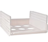 Plastic Wardrobe Storage Organizer Space Saving Cabinet Organizer for Drawer Cabinet Wardrobe