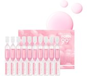 medicube Salmon DNA PDRN Pink One Day Serum | 99% Salmon DNA PDRN Intensive Ampoule, Collagen, Glutathione, Hyaluronic Acid - Improves skin radiance | Korean skincare 0.05 fl.oz x 10e