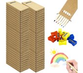 360 Pcs/60 Box Mini Colored Pencils Bulk 3.5 Inch Short Colored Pencils