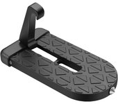 Pedal de Puerta de Coche Plegable con Martillo de Seguridad, Escalón de Puerta de Coche, Fácil Acceso a Techos de Coche, para Vehículos con Cerraduras de Puerta en Forma de U SUV/RV/Jeep
