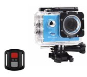 4K Action Camera 20MP Vision 3 Underwater Waterproof Camera 170° Wide Angle WiFi Sports Cam with Remote 2 Batteries and Mounting Accessories Kit