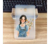 For Amazon Paperwhite Model No.PQ94WIF 10th 2018 6" 11th 2021 6.8" Fashion Flower Girl Woman Laughing Lady Soft Tablet Cover