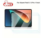 3PCS Tempered Glass Xiaomi 5 6 11 2023 6S pro 12.4 Tablet Screen Protector Film For Redmi Pad SE pad Pro 12.1 10.6