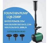 New 8/14/24/55/85W High Power Fountain Water Pump fountain Maker Pond Pool Garden Aquarium Fish Tank Circulate Multi Performance