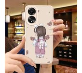 Funda de silicona a prueba de golpes, parachoques para OPPO A78 A58 A38 A18 4G