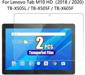 Screen Protector for Lenovo 10.1" 2018 TB-X505F TB-X505L Smart Tab M10 HD 2020 TB-X605F Tempered Glass Film 10.1 inch