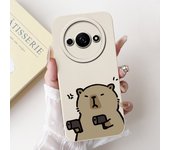For Xiaomi Redmi A3 Case Lovely Panda Cartoon Anti-Fall Funda Soft Silicone Matte Cover For Xiomi Redmi A3 A 3 RedmiA3 4G Bumper