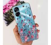 For Honor 90 Lite Case CRT-NX1 Phone Cover Popular Flower Marble Soft Silicone Transparent Funda For Honor 90 Pro Lite 2023 Capa