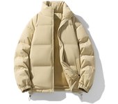 Chaquetas de plumas para hombres y mujeres, abrigos de invierno, abrigos resistentes al frío, al viento y cálidos, chaquetas acolchadas de algodón