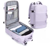 Mochila para niñas de gran capacidad multifuncional clasificación en seco y húmedo viaje corto nylon mochila impermeable