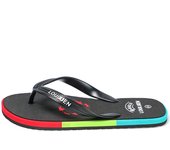 Chanclas de goma para hombre, zapatillas de playa informales al aire libre, sandalias con pasador