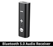 VAORLO Bluetooth 5.0 Wireless Adapter 3.5MM AUX Surround Stereo HD Audio Transmitter Receiver For Car Kit TV PC Headset Speakers