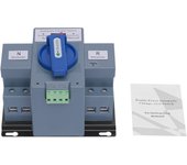 Power Automatic Transfer Switch 2P/3P 63A AC 220V Home Emergency Current Switch Load Double Transfer Switch Circuit Breaker