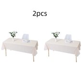 1pc Reusable Tablecloths 137x183cm BPA Free Plastic Dining Table Cover Cloth for Parties Picnic Camping Disposable Tablecloths