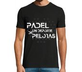 pádel. un deporte de pelotas. lb,Camiseta de Pádel Divertido, ropa para exteriores