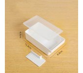With Lid Butter Cheese Storage Box Square Large Capacity Butter Cutting Box Dustproof Durable Cheese Storage Box