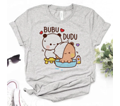 Bubu And Dudu t-shirts women Y2K designer anime Tee girl harajuku 2000s Japanese clothes