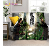 3D The Last of Us Horror Game TV Joel Pedro Soft Blankets,Keep Warm Throw Blanket Comfortable Blanket for Beds Sofa Home Bedroom