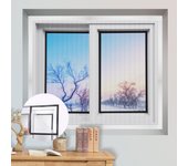 Mosquiteras autoadhesivas y reutilizables para ventanas,pantallas antimosquitos para ventanas,tul,malla lavable en verano