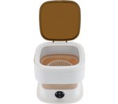 10L 40W Portable Washing Machine Mini Washer Foldable Washer and Spin Dryer Small Travel Touch Control Semi-automatic