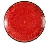 Juego de Platos de  Colores, Platos Postrepara Ensalada Aperitivo Fruta Tartas, Apto para Microondas y Lavavajillas, Pintados
