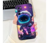 For Oppo A16 A16s A16k A16e Phone Case Soft Matte Silicone Capa Oppo A54s CPH2273 Funda Goothic Style Cartoon Panda Back Cover