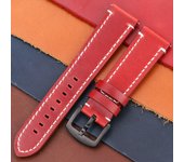 Vintage Genuine Leather Watchband 7 Colors Strap 18mm 20mm 22mm 24mm Women Men Cowhide Smart Watch Band Belt Accessories