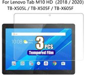Screen Protector for Lenovo 10.1" 2018 TB-X505F TB-X505L Smart Tab M10 HD 2020 TB-X605F Tempered Glass Film 10.1 inch