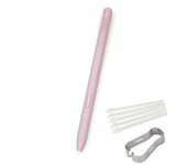 Screen Touch Pen for Samsung Galaxy Tab S6 Lite S6Lite P610 P615 Magnetic with Replacement Pencil and Clip Pink