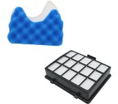 Filtro Hepa para polvo y esponja azul, Kit de filtros para Samsung DJ97-00492A, SC6520, SC6530, 40, 50, 60, 70, 80/90, SC68, 1 unidad